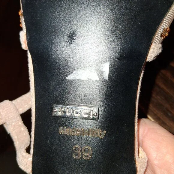 Studded evening shoes 8.5(39) - Picture 3 of 6